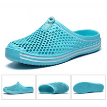 Load image into Gallery viewer, Classic Women Shoes Beach Closed Toe Slippers Unisex Hollow Out Casual Couple Flip Flops Garden Clogs Non-slide Men And Women Slippers