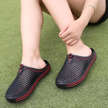 Load image into Gallery viewer, Classic Women Shoes Beach Closed Toe Slippers Unisex Hollow Out Casual Couple Flip Flops Garden Clogs Non-slide Men And Women Slippers