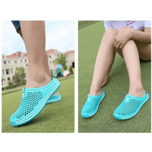 Load image into Gallery viewer, Classic Women Shoes Beach Closed Toe Slippers Unisex Hollow Out Casual Couple Flip Flops Garden Clogs Non-slide Men And Women Slippers