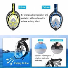 Load image into Gallery viewer, ClearView Snorkel Mask - 180° Vision & Anti-Fog Technology for Ultimate Underwater Adventures