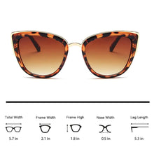 Load image into Gallery viewer, Cleo Cat Eye Shades