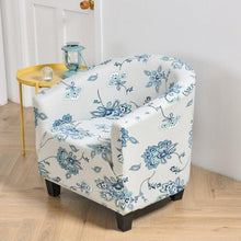 Load image into Gallery viewer, Club Chair Cover Armchair Slipcover Geometric Printed Small Sofa Covers Protect For Pets Chair Decoration Chair Slipcover Decoration Club Chair Cover Spandex Elastic Armchair Slipcover Geometric Printed Small Sofa Covers Protect For Living Room Hotel Bar