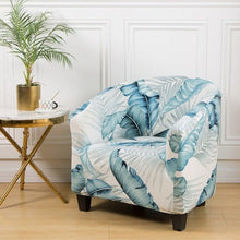 Load image into Gallery viewer, Club Chair Cover Armchair Slipcover Geometric Printed Small Sofa Covers Protect For Pets Chair Decoration Chair Slipcover Decoration Club Chair Cover Spandex Elastic Armchair Slipcover Geometric Printed Small Sofa Covers Protect For Living Room Hotel Bar