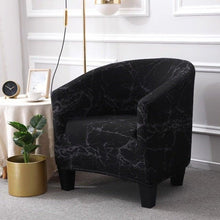 Load image into Gallery viewer, Club Chair Cover Armchair Slipcover Geometric Printed Small Sofa Covers Protect For Pets Chair Decoration Chair Slipcover Decoration Club Chair Cover Spandex Elastic Armchair Slipcover Geometric Printed Small Sofa Covers Protect For Living Room Hotel Bar