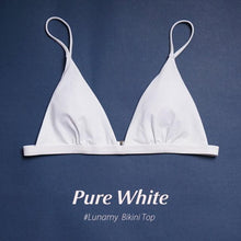 Load image into Gallery viewer, Colorful Bikini Thong Swimwear Women Swimsuit Top And Bottoms T-Back Brazilian Swimming Women's Strappy Triangle Bikini Sets High Cut Cheeky Thong Bottom Swimsuits
