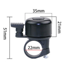 Load image into Gallery viewer, Colorful Cute Bicycle Handlebar Bell Loud Sound Alarm Warning Mini Kids Bike Horn Bells Cycling Ring Children Bike Bell Loud Sound Bicycle Bell For Adults Kids Girls Boys Accessories