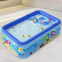 Load image into Gallery viewer, Mandotos Colorful Kids Inflatable Pool Durable PVC For Outdoor Backyard Summer Fun With Cartoon Graphics