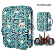 Load image into Gallery viewer, Colorful Large Capacity Pencil Bag Organizer Portable Multilayer Holder Big Pencil Bag