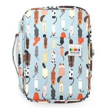Load image into Gallery viewer, Colorful Large Capacity Pencil Bag Organizer Portable Multilayer Holder Big Pencil Bag