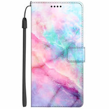 Load image into Gallery viewer, Colorful Marble Flip Leather Case For iPhone 11 12 13 Pro Max Cover iPhone12 Mini iphone12 iphone13 13pro Wallet Stand Marble Phone Covers Marble Flip Leather Phone Case Magnetic Kickstand Protective Cover