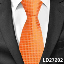 Load image into Gallery viewer, Colorful Men Necktie Business Wedding Fashion Various Colors Easy Match Ties For Men Men's Necktie Classic Tie Business Suit Accessory Elegant Tie