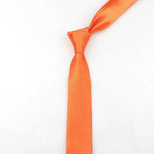 Load image into Gallery viewer, Colorful Men Polyester Slim Men Necktie Simple Design Party Necktie Wedding And Daily Wear Neck Ties