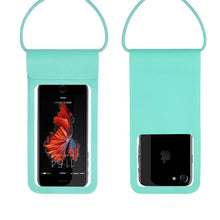 Load image into Gallery viewer, Colorful Universal Waterproof Case For iPhone 12 11 13 Pro Max X Water Proof Bag Mobile Phone Cover Universal Waterproof Phone Pouch for iPhone With Long Lanyard Lightweight Phone Case For Summer