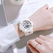 Load image into Gallery viewer, Colour Girls Watches Minimalist Fashion Stylish Waterproof Digital Children Watch Kids Digital Watches For Girls Boys Waterproof Multi-Functional Wristwatches For Children