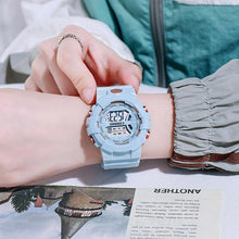 Load image into Gallery viewer, Colour Girls Watches Minimalist Fashion Stylish Waterproof Digital Children Watch Kids Digital Watches For Girls Boys Waterproof Multi-Functional Wristwatches For Children