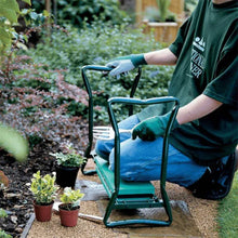 Load image into Gallery viewer, MANDOTOS Comfort Gardener Kneeler Ergonomic Foldable Garden Stool For Knees And Back