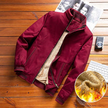 Load image into Gallery viewer, Comfortable Autumn Mens Jackets Casual Male Cotton Thick Warm Jacket Elegant Soft Jackets For Men Water Resistant Windbreaker Jacket Classic Men Clothing
