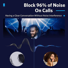 Load image into Gallery viewer, Comfortable Bluetooth Earpiece Wireless Earphone Bluetooth 5.0 Handsfree Earpiece Noise Cancelling HiFi Headset With Dual HD Mic For All Smart Phones Ear Wireless Bluetooth Sport Lightweight Headphones With Case Standby Time For Business Workout Driving