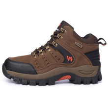 Load image into Gallery viewer, Comfortable Outdoor Waterproof Hiking Boots Men's Spring And Autumn Hiking Wear-Resistant Mountain Sports Boots Hunting Shoes High Waterproof Hiking Boots Outdoor Lightweight Mens Shoes