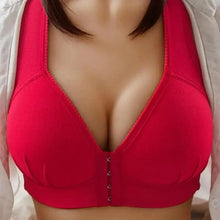 Load image into Gallery viewer, Comfortable Seamless Bra For Women Fashion Push Up Bras Wire Free Lingerie Full Cup Bralette Cotton Underwear Brassiere Front Closure