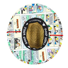 Load image into Gallery viewer, Peter Grimm Peanuts Comic Strip Junior - Childrens Straw Lifeguard Hat