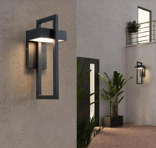 Load image into Gallery viewer, Mandotos Contemporary Patio Wall Light LED Weatherproof Outdoor Wall Lamp Energy Efficient Minimalist