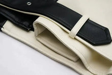 Load image into Gallery viewer, Contrast Vegan Leather Jacket