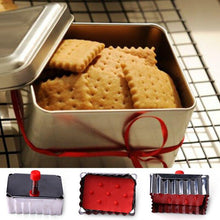 Load image into Gallery viewer, Cookie Molds Stainless Steel Cookie Cutter Baking Cake Biscuit Tools Cookie Cutter Stainless Steel Rectangular Biscuit Mold Stainless Steel Metal Molds Cutters For Kitchen Baking Christmas Small Cookie Cutters