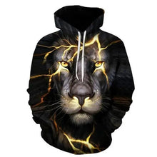 Load image into Gallery viewer, Cool 3D Sweatshirts Men And Women Hoodies With Hat Printed For Casual Wear And Party Wear Trendy Hooded 3D Digital Print Hoodies Fashion Hooded Realistic Hoody Sweatshirt Casual Long Sleeve Pullover Jumpers Unisex Tops