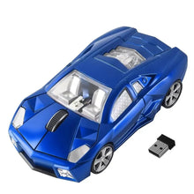 Load image into Gallery viewer, Cool Wireless Gaming Mice 2.4Ghz USB Receiver Wireless Sports Car Mouse Fashion 1600DPI Ergonomic 3D Mini Mice For PC Laptop