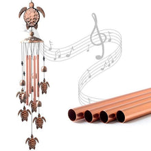 Load image into Gallery viewer, Copper Wind Chimes Outdoor Classic Wind Chimes Memorial Wind Chime Gifts for Grand Mother Garden Yard Decor Gift