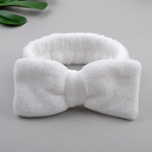 Load image into Gallery viewer, Coral Fleece Soft Headband Cross Top Knot Hairband Elastic Hair Band For Women Girls Wash Face Turban Headwear Gorgeous Hair Accessories For Women
