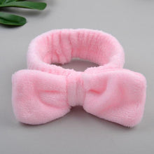 Load image into Gallery viewer, Coral Fleece Soft Headband Cross Top Knot Hairband Elastic Hair Band For Women Girls Wash Face Turban Headwear Gorgeous Hair Accessories For Women