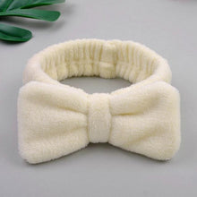 Load image into Gallery viewer, Coral Fleece Soft Headband Cross Top Knot Hairband Elastic Hair Band For Women Girls Wash Face Turban Headwear Gorgeous Hair Accessories For Women