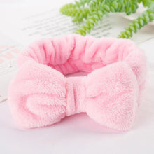 Load image into Gallery viewer, Coral Fleece Soft Headband Cross Top Knot Hairband Elastic Hair Band For Women Girls Wash Face Turban Headwear Gorgeous Hair Accessories For Women