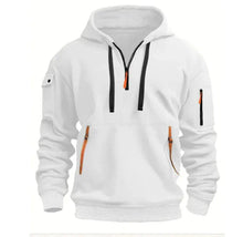 Load image into Gallery viewer, Cotton Dropped Shoulder Hooded Sweatshirt
