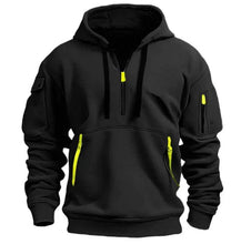 Load image into Gallery viewer, Cotton Dropped Shoulder Hooded Sweatshirt
