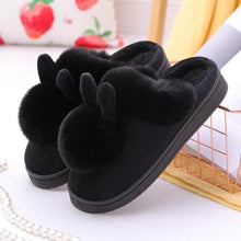 Load image into Gallery viewer, Cotton Women Cute Slippers Indoor Shoes For Women Winter Home Slippers Warm Footwear Winter Cotton Slippers Memory Foam House Slippers Cozy Fluffy Bedroom Couples Slippers