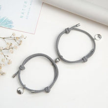 Load image into Gallery viewer, Couples Bracelets Best Friend Attract Women Men Bracelet Red Blue Rope Weaving Magnet Attract Long-Distance Couples Bracelet Mutual Attraction Matching Braided Rope Bracelet Promise Friendship Bracelet Gifts For Boyfriend Girlfriend