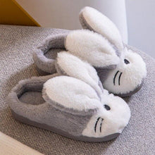 Load image into Gallery viewer, Couples Home Slippers Warm Cute Womans Mens Slipper Winter Shoes New Fashion Casual Fur Plush Slides Winter Slippers For Women House Slippers Fluffy Soft Comfy Fuzzy Slippers Faux Fur Plush Anti-Skid Slippers