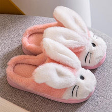 Load image into Gallery viewer, Couples Home Slippers Warm Cute Womans Mens Slipper Winter Shoes New Fashion Casual Fur Plush Slides Winter Slippers For Women House Slippers Fluffy Soft Comfy Fuzzy Slippers Faux Fur Plush Anti-Skid Slippers