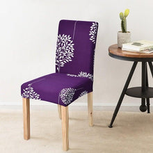 Load image into Gallery viewer, Covers for Dining Room Seat Protector Stretch Removable Printed Chair Cover Elastic Seat Chair Covers Removable And Washable Stretch Banquet Hotel Dining Room Washable Furniture Chair for Kids Pets Home Ceremony Banquet Wedding Party