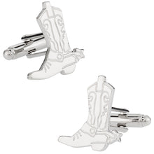 Load image into Gallery viewer, Cowboy Boots and Spurs Cufflinks