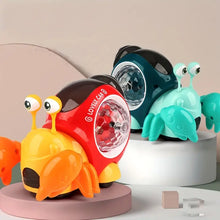 Load image into Gallery viewer, Crawling Snail & Crab Baby Toys | With Lights & Music - # BAGE81110024