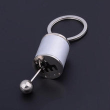 Load image into Gallery viewer, Creative Auto Part Model Gear Box Keychain Six-speed Manual Transmission Shift Lever Keyring Key Chain Free Shift Colors Keyring Turbo Keychains Gear Head Key Chain Wave Box Ornaments