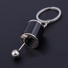 Load image into Gallery viewer, Creative Auto Part Model Gear Box Keychain Six-speed Manual Transmission Shift Lever Keyring Key Chain Free Shift Colors Keyring Turbo Keychains Gear Head Key Chain Wave Box Ornaments