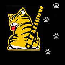 Load image into Gallery viewer, Creative Cat Moving Tail Paws Car Stickers Windshield Rear 3D Window Wiper Cartoon Car Decal Stickers Funny Car Decals and Stickers Cartoon Funny Cat Moving Tail Stickers Windshield Wiper Decals Exterior Accessories for Cars Windshield Wiper Decals