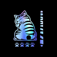 Load image into Gallery viewer, Creative Cat Moving Tail Paws Car Stickers Windshield Rear 3D Window Wiper Cartoon Car Decal Stickers Funny Car Decals and Stickers Cartoon Funny Cat Moving Tail Stickers Windshield Wiper Decals Exterior Accessories for Cars Windshield Wiper Decals
