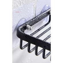 Load image into Gallery viewer, Creative Drill Free Soap Dish Holder Wall Mounted Storage Rack Toilet Soap Box Sponge Dish Bathroom Accessories Soap Dish Holder with Loofah Bath Sponge Towel Razor Holder for Bathroom Shower Kitchen Adhesive Wall Mounted No Drilling