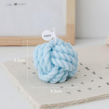 Load image into Gallery viewer, Creative Handmade Wool Ball Candle Scented Candle Hand Poured Scented Handmade Candle Decorative Candle For Bedroom Bathroom Aromatherapy Candle Gift Box Essential Oil Scented Candle Home Decoration